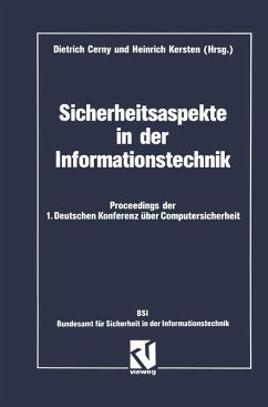Sicherheitsaspekte in der Informationstechnik (eBook, PDF) - Cerny, Dietrich