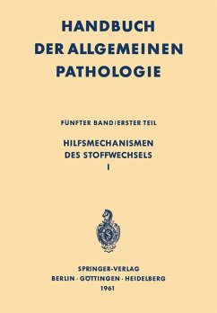 Hilfsmechanismen des Stoffwechsels I (eBook, PDF)