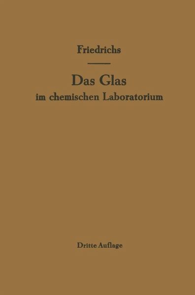 Das Glas im chemischen Laboratorium (eBook, PDF) Das Glas im chemischen Laboratorium (eBook, PDF)