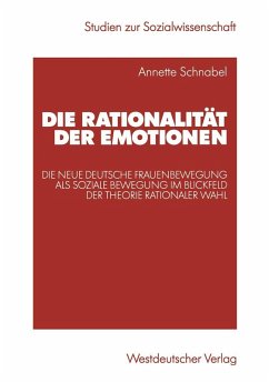Die Rationalität der Emotionen (eBook, PDF) - Schnabel, Annette