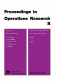 Papers of the 8th DGOR Annual Meeting / Vorträge der 8. DGOR Jahrestagung (eBook, PDF)
