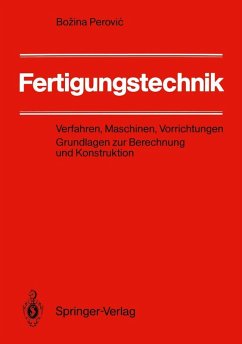 Fertigungstechnik (eBook, PDF) - Perovic, Bozina