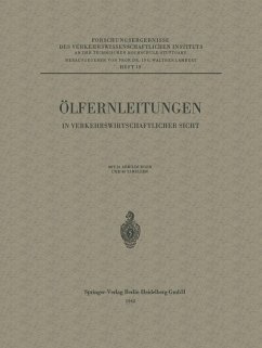 Ölfernleitungen in verkehrswirtschaftlicher Sicht (eBook, PDF) - Lambert, Walther; Pirath, Carl