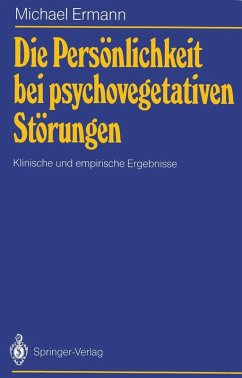Cover Die Persönlichkeit bei psychovegetativen Störungen (eBook, PDF)