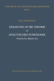 Einleitung in die Theorie der analytischen Funktionen (eBook, PDF)