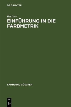 Cover Einführung in die Farbmetrik (eBook, PDF)