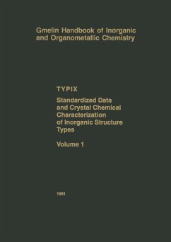 TYPIX - Standardized Data and Crystal Chemical Characterization of Inorganic Structure Types (eBook, PDF) - Parthé, Erwin; Gelato, Louise; Chabot, Bernard; Penzo, Marinella; Cenzual, Karin; Gladyshevskii, Roman