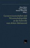 Geisteswissenschaften und Wissenschaftspolitik an der Schwelle zum dritten Jahrtausend (eBook, PDF)