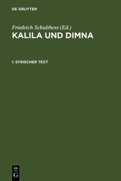 Cover Kalila und Dimna (eBook, PDF)