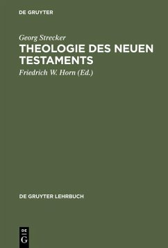 Theologie des Neuen Testaments (eBook, PDF) - Strecker, Georg