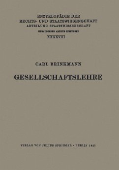 Gesellschaftslehre (eBook, PDF) - Brinkmann, Carl