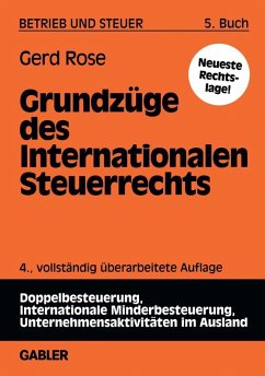 Grundzüge des Internationalen Steuerrechts (eBook, PDF) - Rose, Gerd