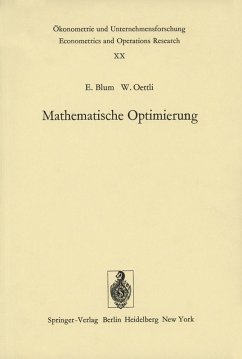Cover Mathematische Optimierung (eBook, PDF)