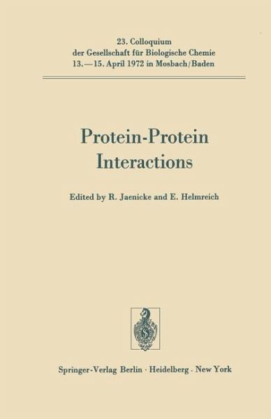 Protein-Protein Interactions (eBook, PDF)