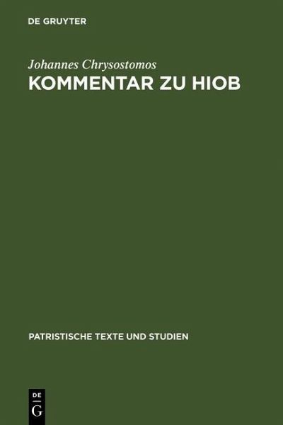Kommentar zu Hiob (eBook, PDF)