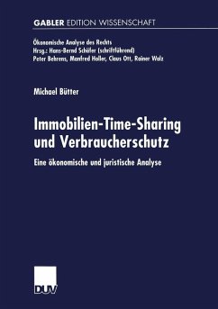 Immobilien-Time-Sharing und Verbraucherschutz (eBook, PDF) - Bütter, Michael