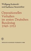 Oppositionelles Verhalten im ersten Deutschen Bundestag (1949-1953) (eBook, PDF)