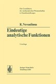 Eindeutige Analytische Funktionen (eBook, PDF)