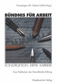 Bündnis für Arbeit (eBook, PDF)