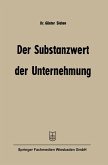 Der Substanzwert der Unternehmung (eBook, PDF)