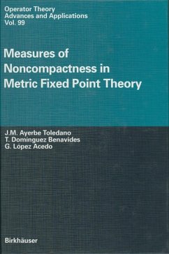 Measures of Noncompactness in Metric Fixed Point Theory (eBook, PDF) - Ayerbe Toledano, J. M.; Dominguez Benavides, T.; Lopez Acedo, G.