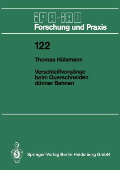 Verschleißvorgänge beim Querschneiden dünner Bahnen (eBook, PDF) - Hülsmann, Thomas