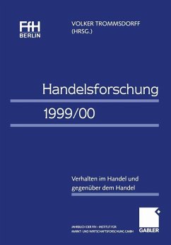 Cover Handelsforschung 1999/00 (eBook, PDF)