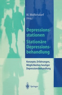 Cover Depressionsstationen/Stationäre Depressionsbehandlung (eBook, PDF)