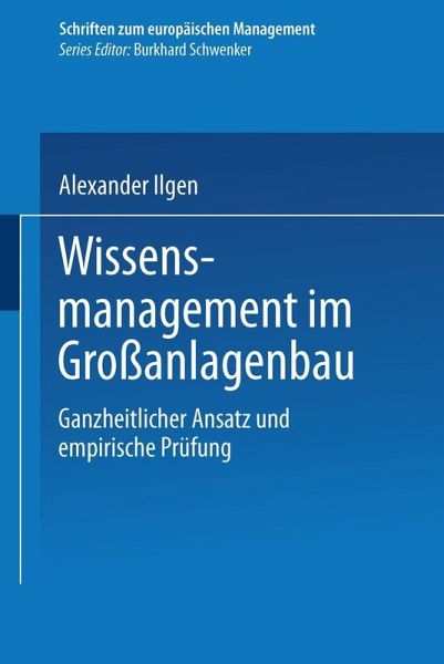 Wissensmanagement im Großanlagenbau (eBook, PDF)