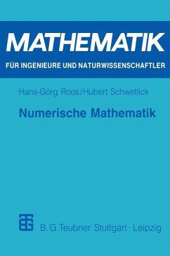 Numerische Mathematik (eBook, PDF) - Roos, Hans-Görg; Schwetlick, Hubert