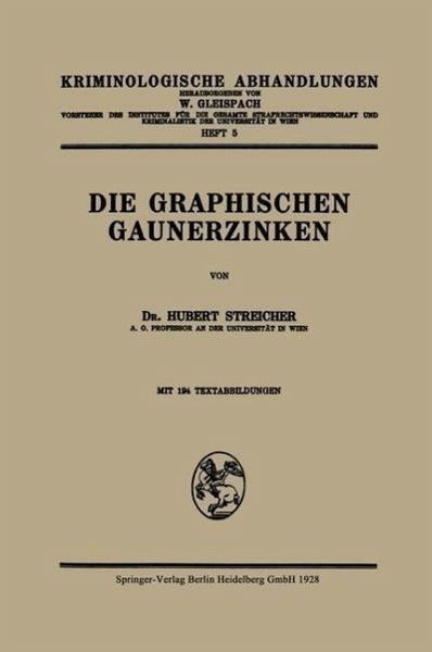Die Graphischen Gaunerzinken (eBook, PDF)
