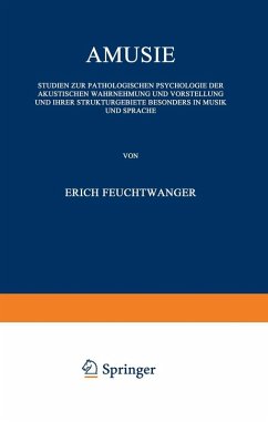 Amusie (eBook, PDF) - Feuchtwanger, Erich