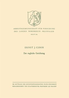 Der englische Gerichtstag (eBook, PDF) - Cohn, Ernst Joseph