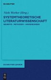 Systemtheoretische Literaturwissenschaft (eBook, PDF)