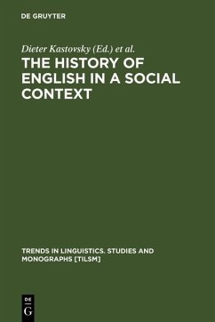 Cover The History of English in a Social Context (eBook, PDF)