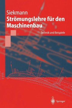 Strömungslehre für den Maschinenbau (eBook, PDF) - Siekmann, Helmut E.