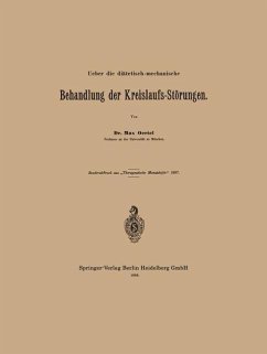 Cover Ueber die diätetisch-mechanische Behandlung der Kreislaufs-Störungen (eBook, PDF)