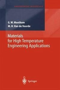 Materials for High Temperature Engineering Applications (eBook, PDF) - Meetham, G. W.; de Voorde, M. H. van