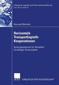 Horizontale Transportlogistik-Kooperationen (eBook, PDF) - Bahrami, Kourosh