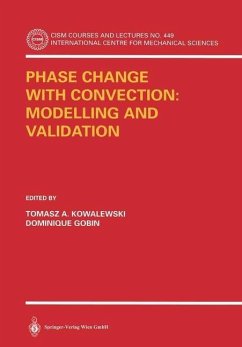Phase Change with Convection: Modelling and Validation (eBook, PDF)