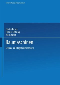 Baumaschinen (eBook, PDF) - Kunze, Günter; Göhring, Helmut; Jacob, Klaus