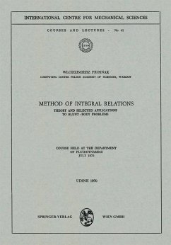 Method of Integral Relations (eBook, PDF) - Prosnak, W.