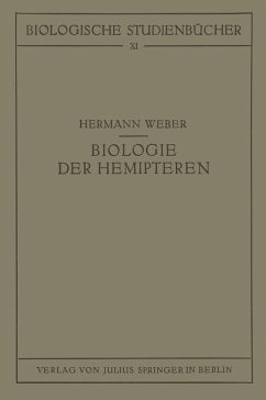 Biologie der Hemipteren (eBook, PDF) - Weber, Hermann
