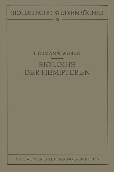 Biologie der Hemipteren (eBook, PDF) Biologie der Hemipteren (eBook, PDF)