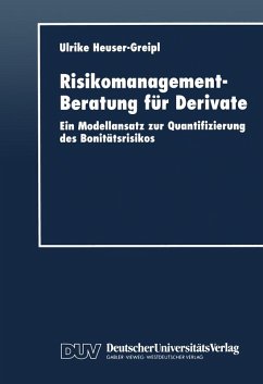 Cover Risikomanagement-Beratung für Derivate (eBook, PDF)