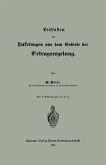 Leitfaden für Vorlesungen aus dem Gebiete der Ertragsregelung (eBook, PDF)