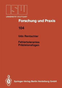 Fehlertolerantes Präzisionsfügen (eBook, PDF) - Rentschler, Udo