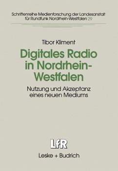 Digitales Radio in Nordrhein-Westfalen (eBook, PDF) - Kliment, Tibor