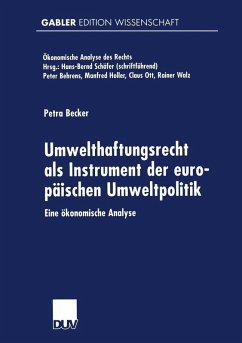 Umwelthaftungsrecht als Instrument der europäischen Umweltpolitik (eBook, PDF)