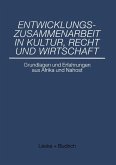 Entwicklungszusammenarbeit in Kultur, Recht und Wirtschaft (eBook, PDF)
